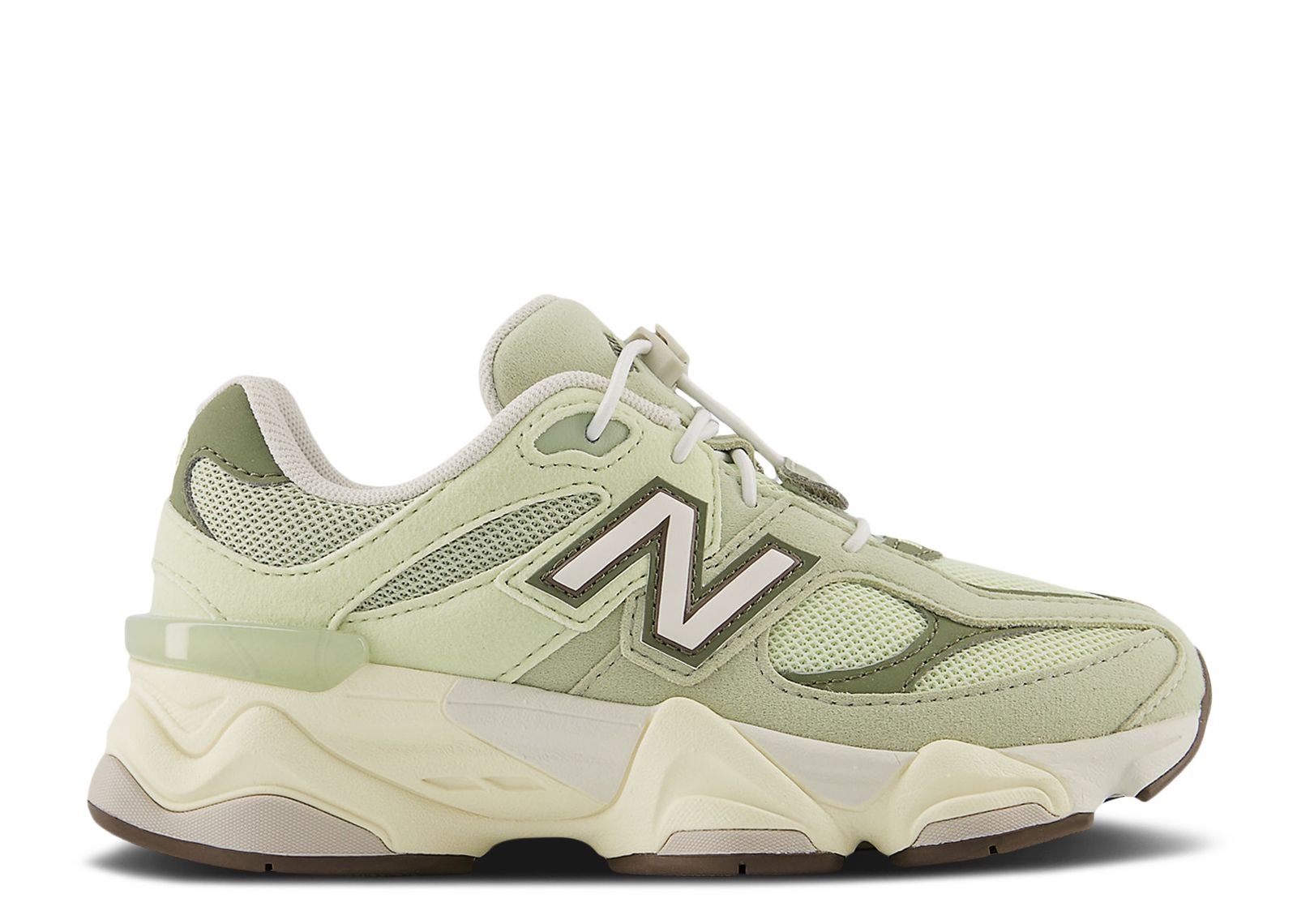 

Кроссовки New Balance 9060 Little Kid 'Olivine', зеленый