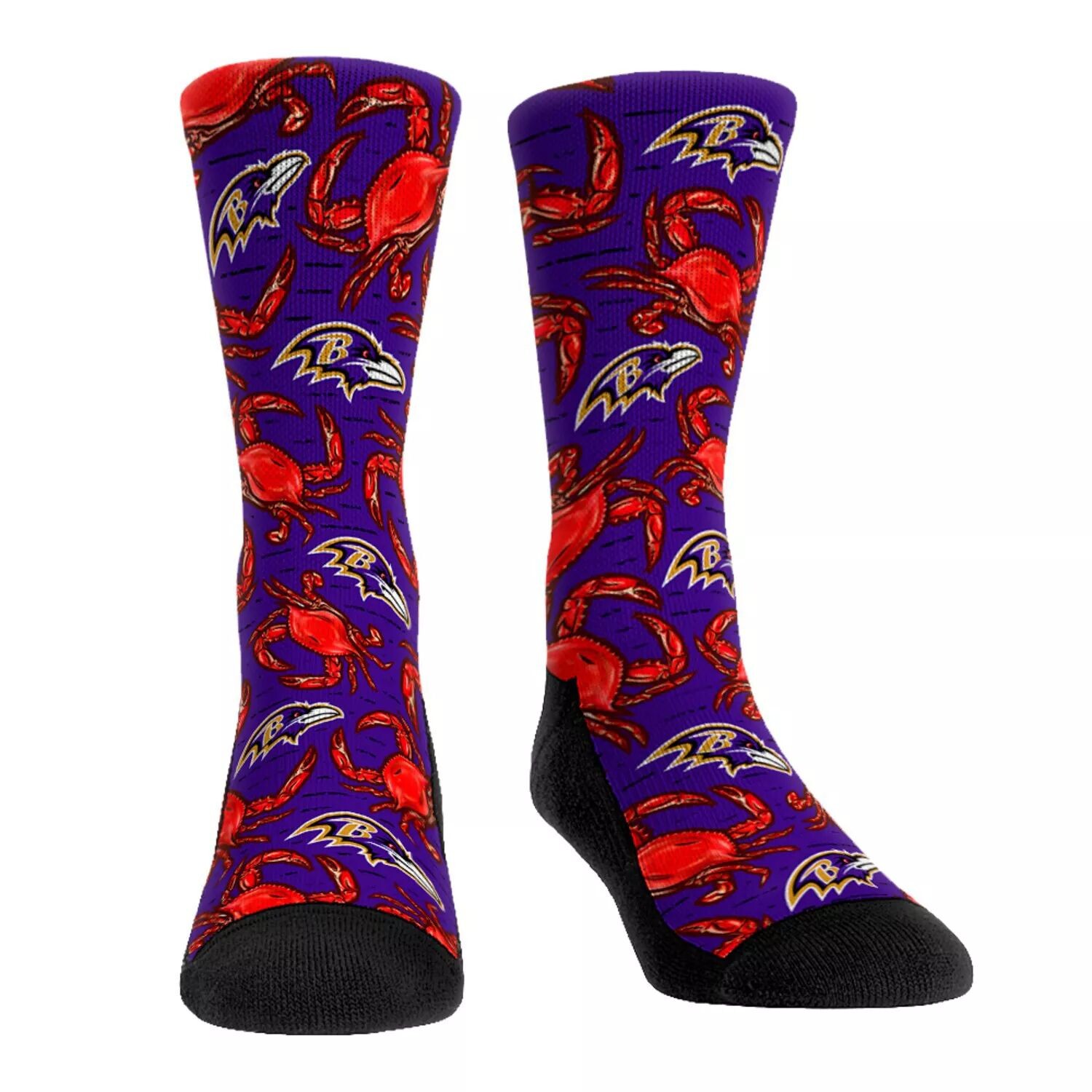 

Носки Rock Em Носки Baltimore Ravens Localized Food Crew