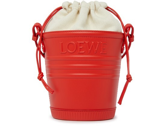 

Сумка-ведро Loewe, красный