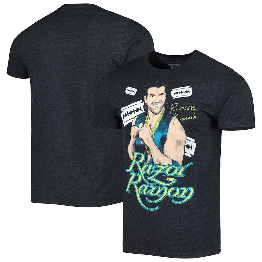 

Футболка с коротким рукавом WWE Authentic Razor Ramon, черный