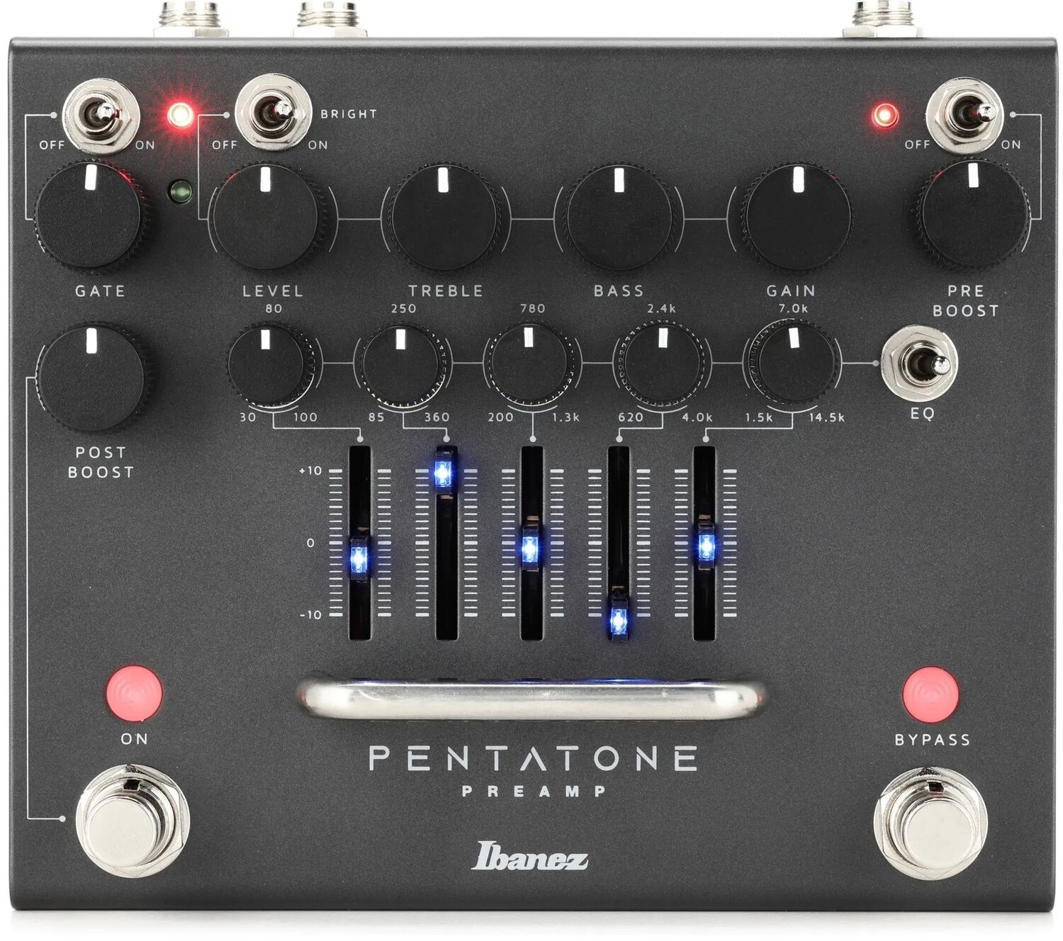 

Предусилитель Ibanez Pentatone и педаль эквалайзера