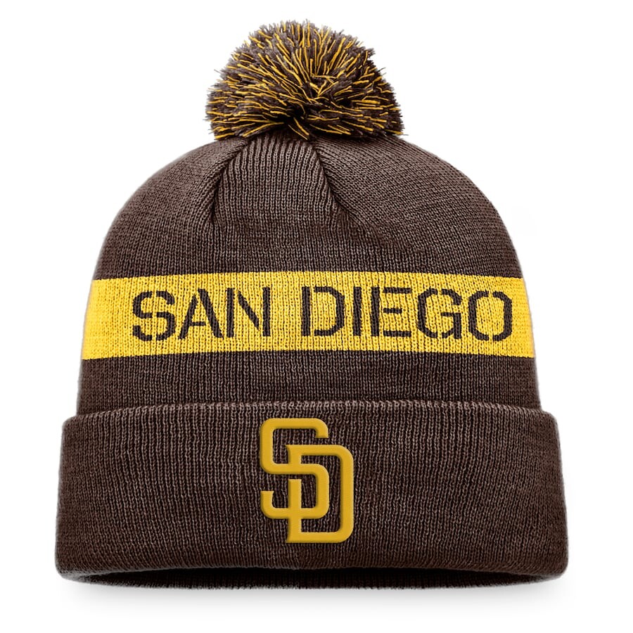 

Шапка Fanatics Branded San Diego Padres, коричневый