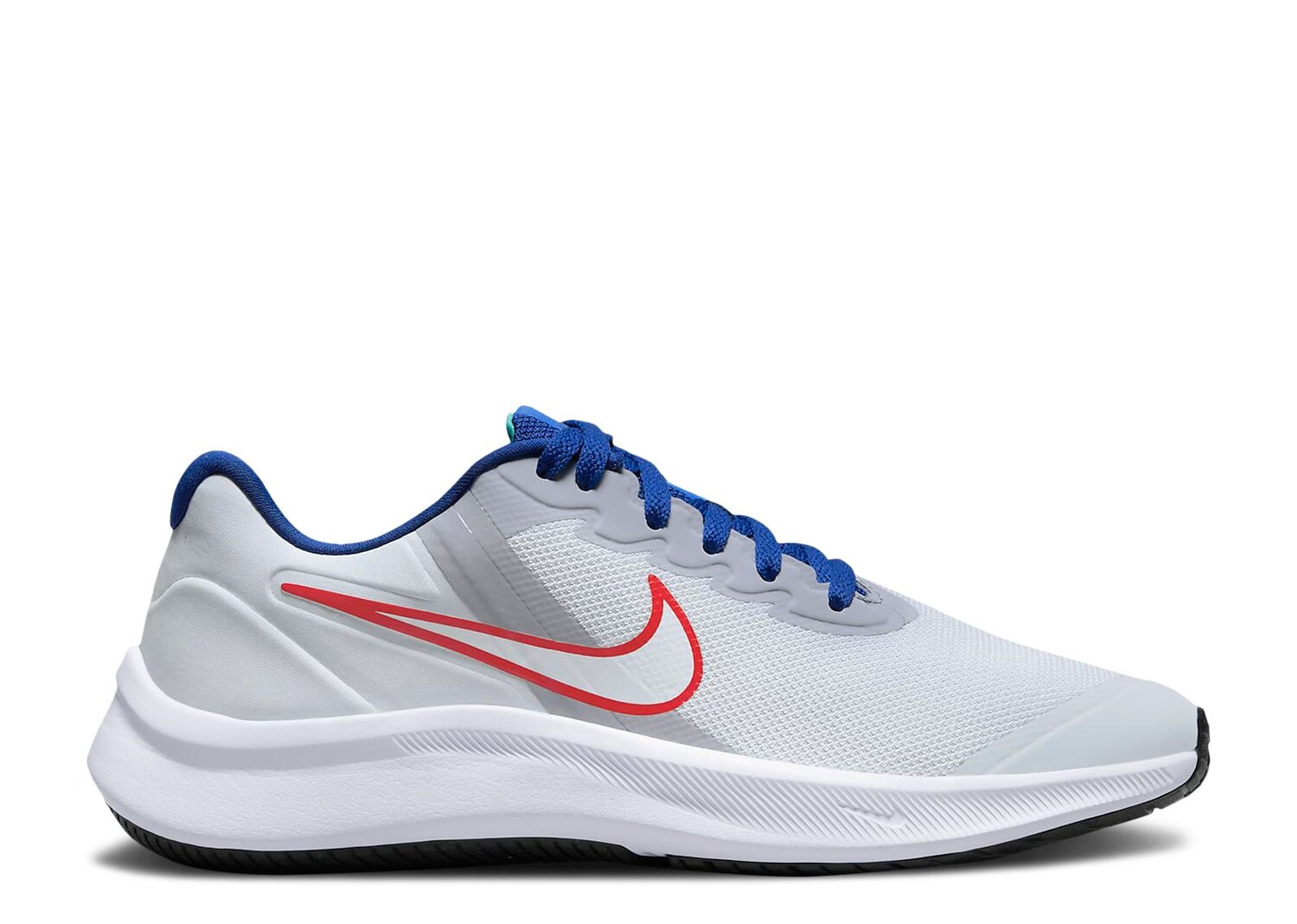 

Кроссовки Nike Star Runner 3 Gs 'Platinum Crimson Royal', серый