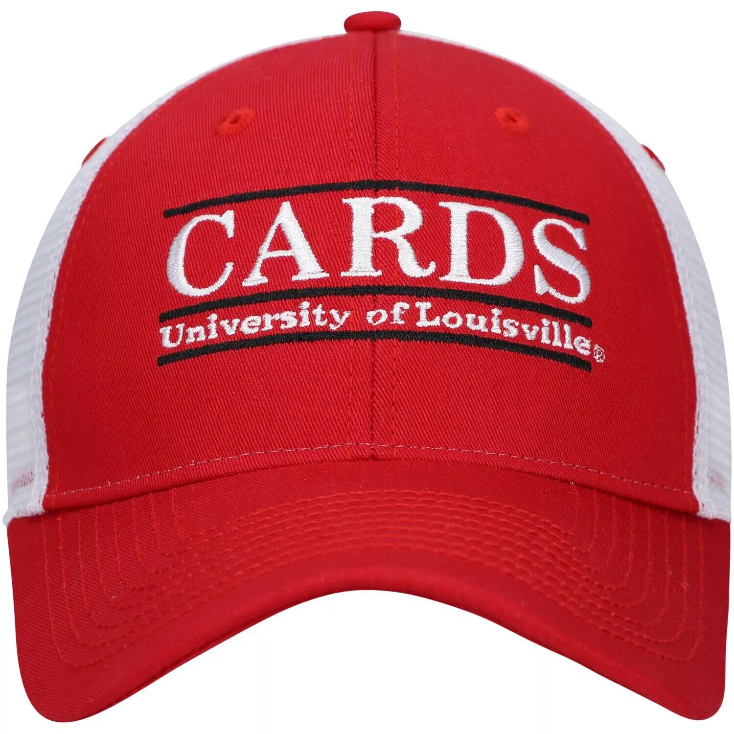 

Мужская красная кепка из саржи The Game Louisville Cardinals Garment Snapback Trucker