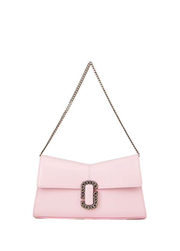 

Розовая женская кожаная сумка the clutch Marc Jacobs