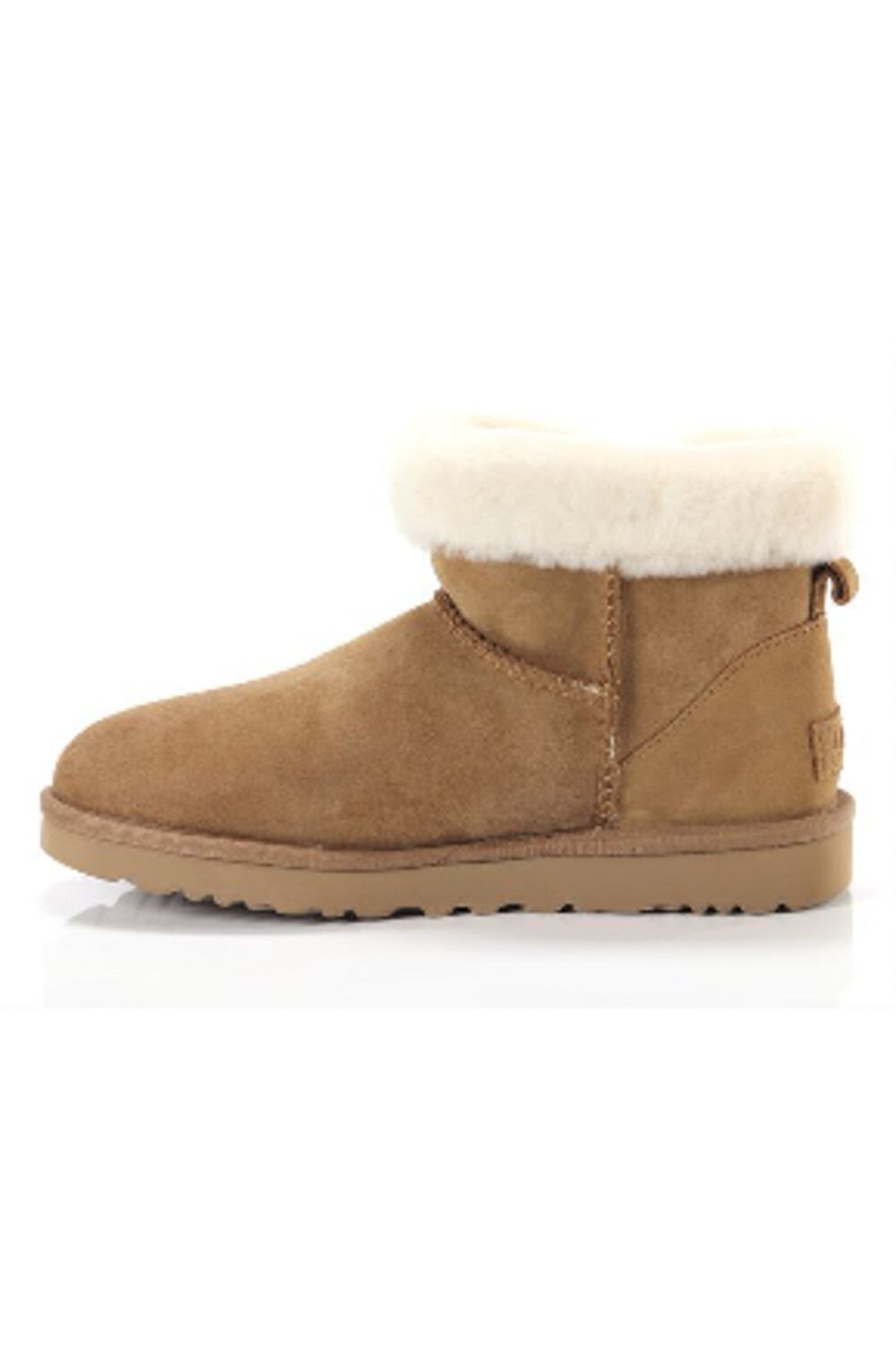 

Ботильоны - Коричневые - На плоской подошве UGG, коричневый