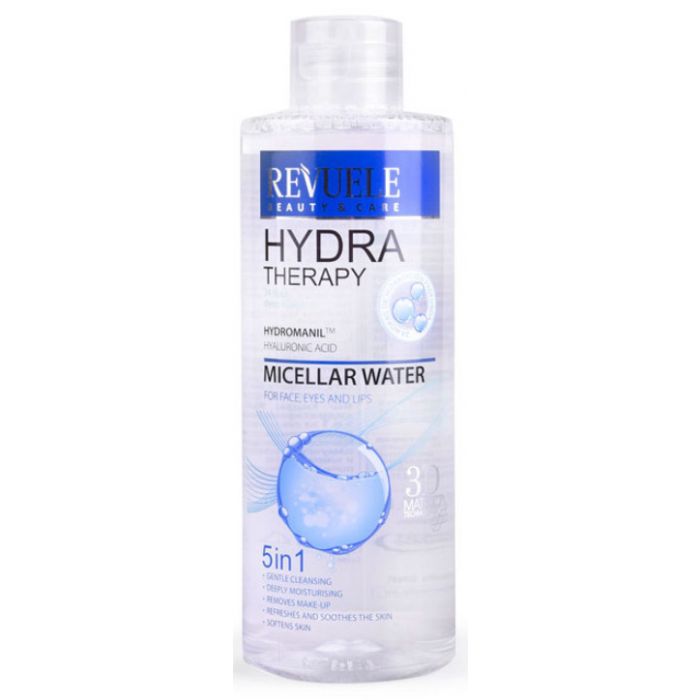 Мицеллярная вода Hydra Therapy Agua Micelar 5 en 1 Revuele, 400 ml