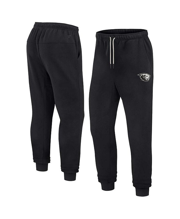 

Черные мужские и женские джоггеры из супермягкого флиса Oregon State Beavers Fanatics Signature, черный