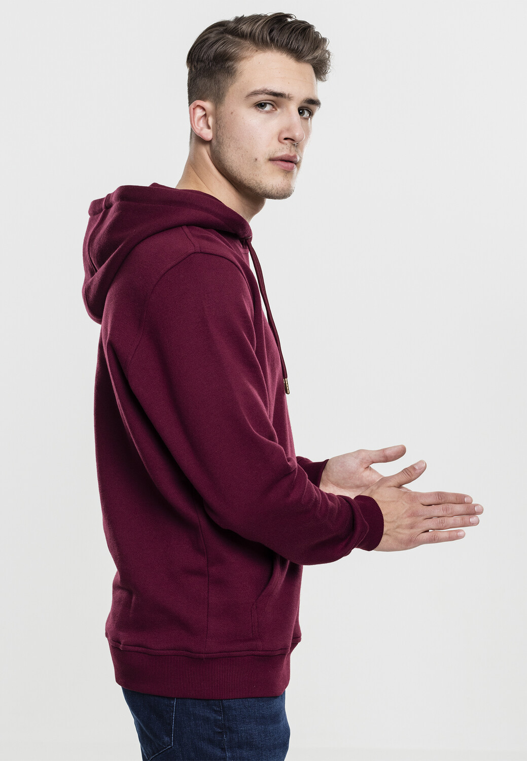 

Толстовка Urban Classics Kapuzenpullover, цвет Weinrot