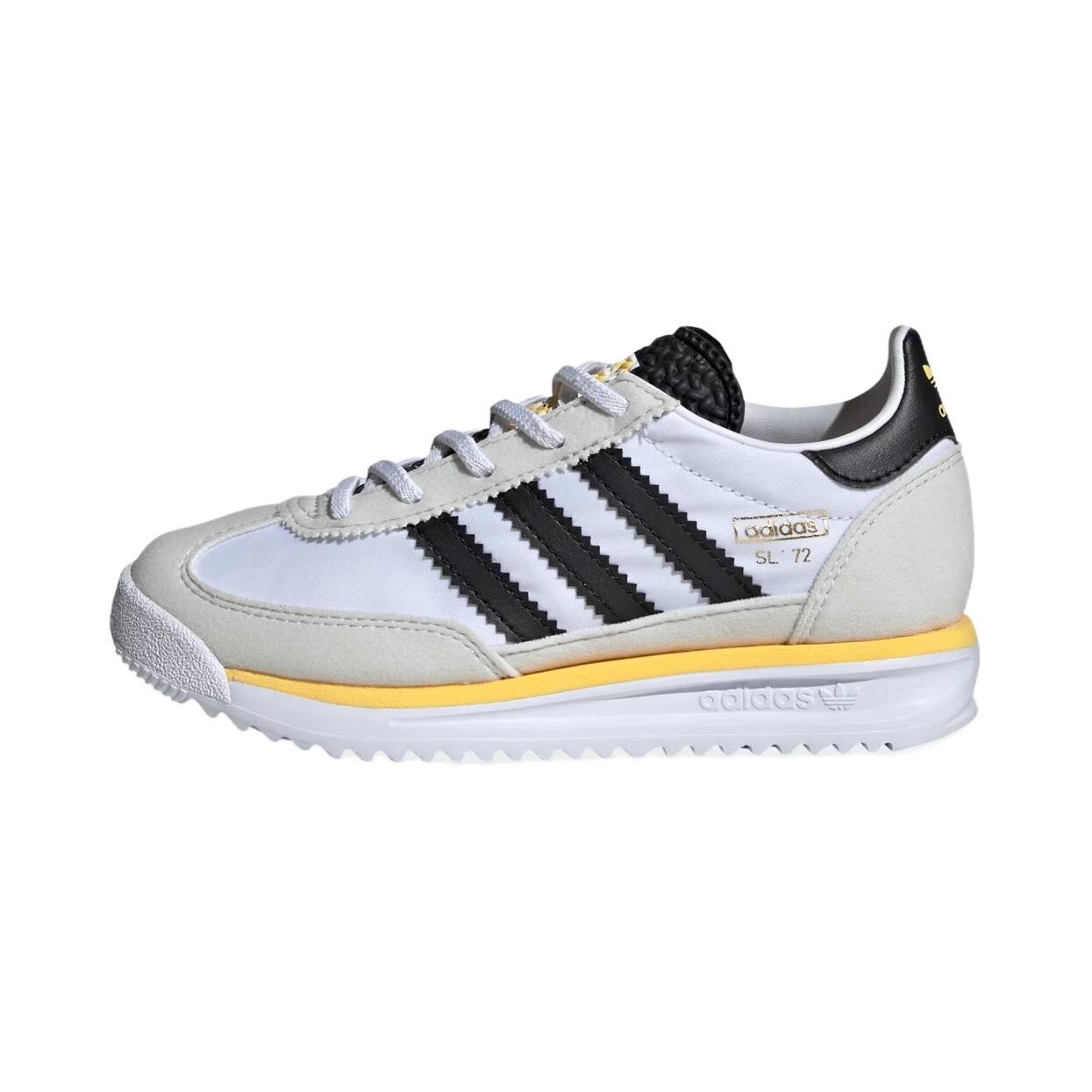 

Кроссовки adidas originals SL 72 Kids Lifestyle Shoes PS Low-top White/Black, белый/черный