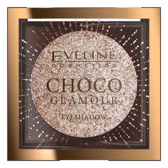 Блестящие тени-топпер Choco Glamour 3г Eveline Cosmetics