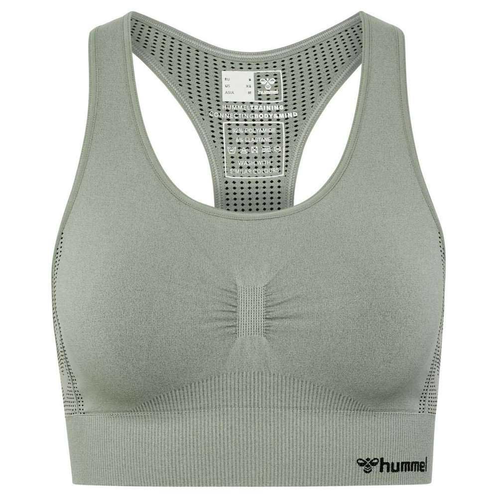 

Спортивный топ Hummel MT Shaping Seamless, зеленый