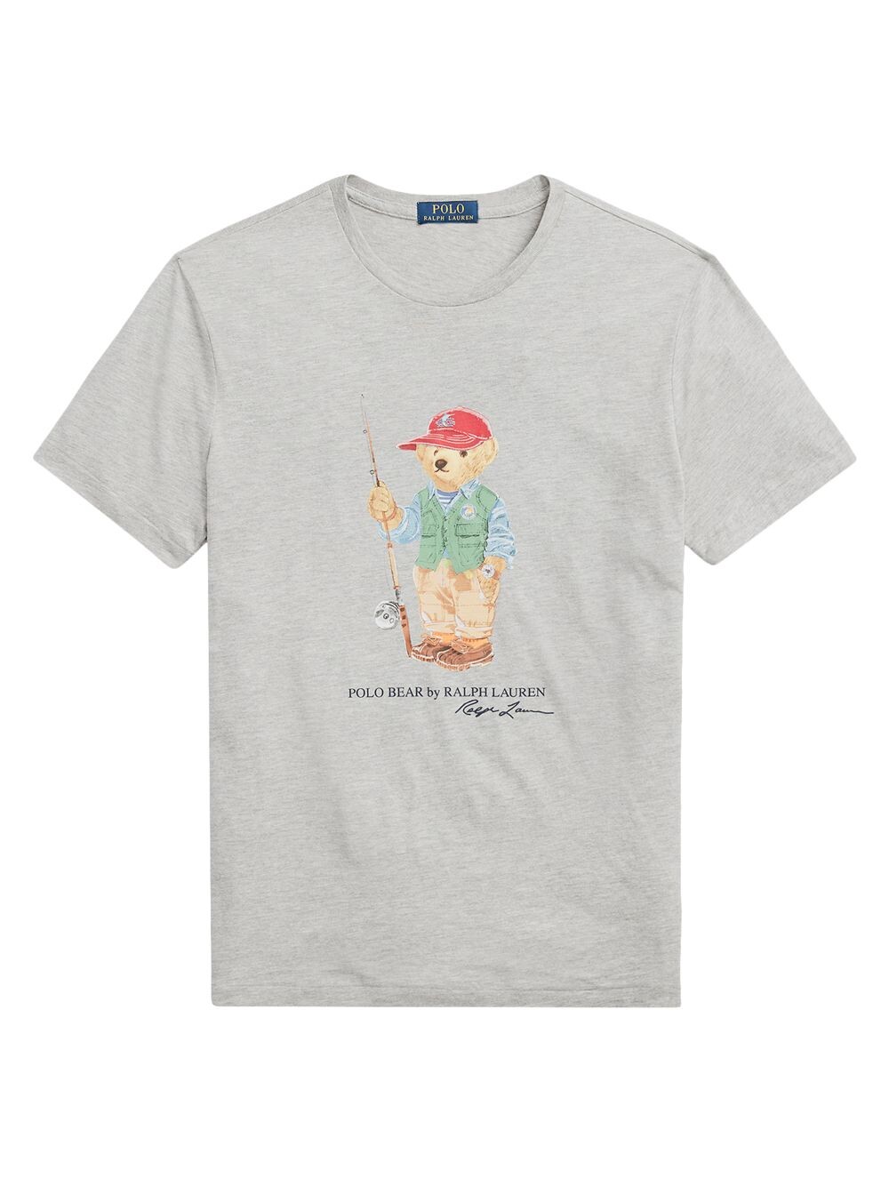 

Футболка Polo Bear из джерси с круглым вырезом Polo Ralph Lauren, серый