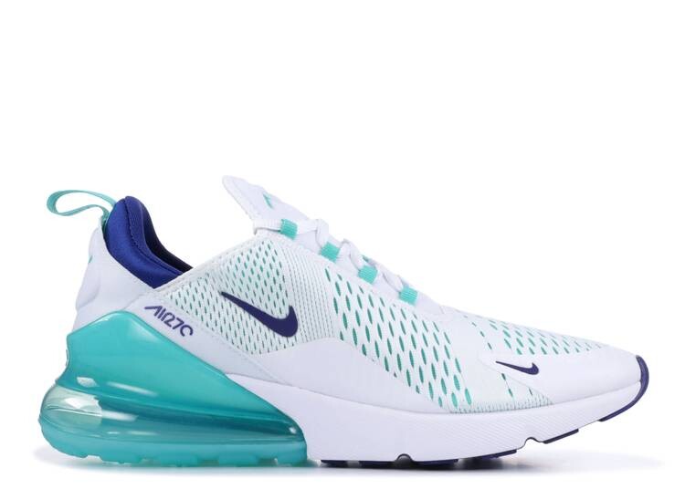 

Кроссовки Nike AIR MAX 270 'HYPER JADE', белый, Серый