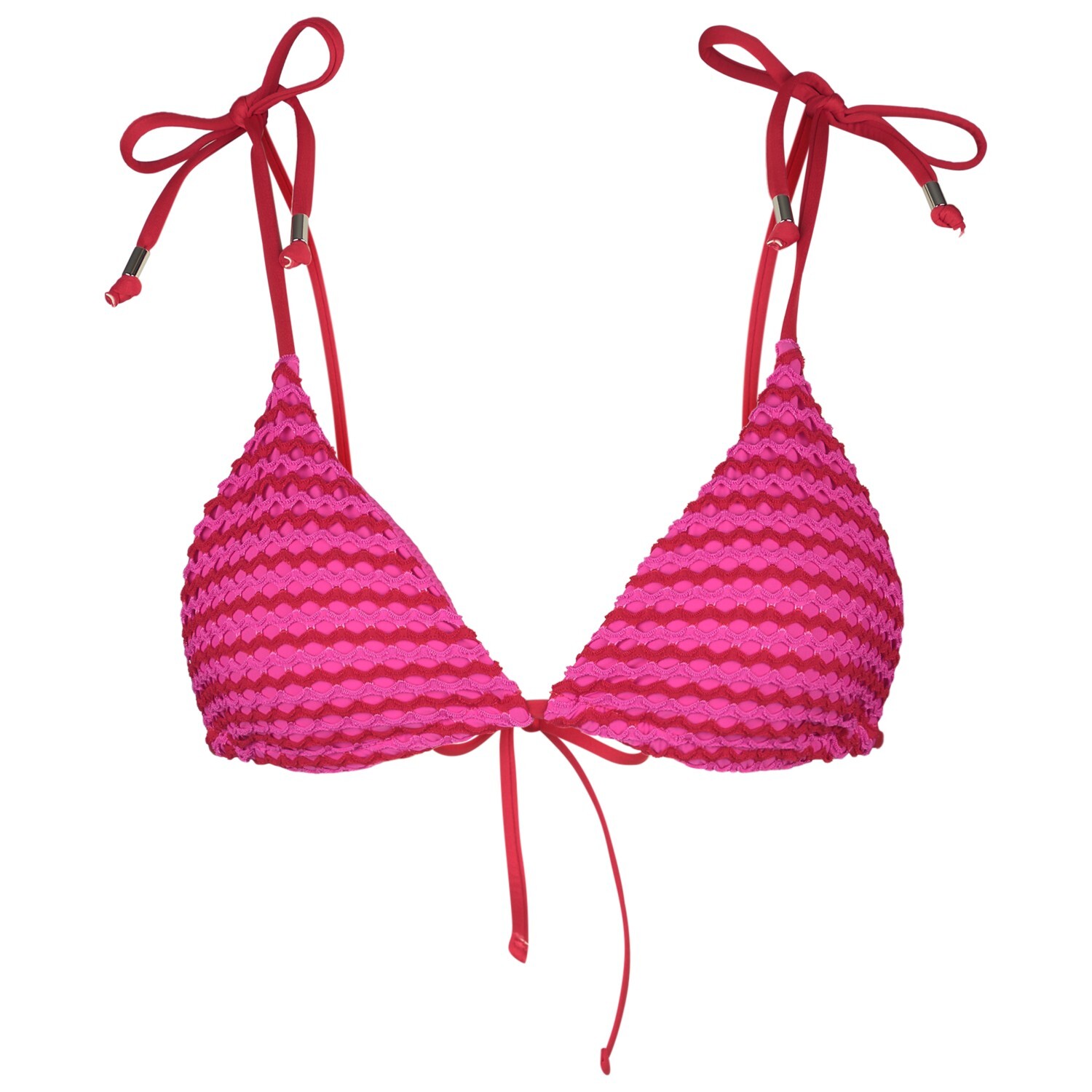

Верх бикини Seafolly Women's Mesh Effect Slide Tri, цвет Chilli Red