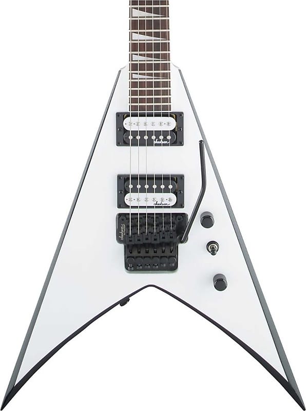 Электрогитара Jackson JS Series King V JS32, Rosewood Fingerboard, White with Black Bevels электрогитара jackson rhoads js32 black with white bevels