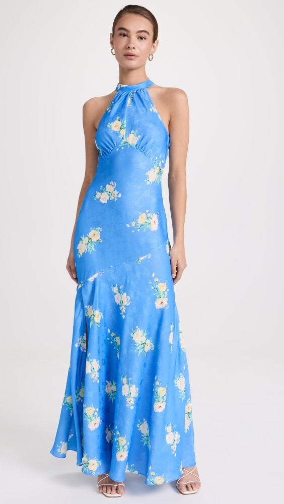 

Платье LoveShackFancy Brinda, синий