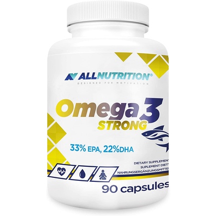 ALLNUTRITION ADEK + Сильная пищевая добавка Омега-3, поддерживающая здоровое кровяное давление, зрение и кости, 90 гелевых капсул — 90 порций