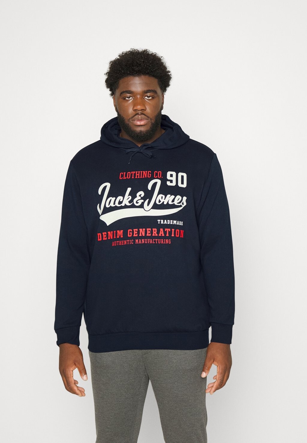 

Худи Jack & Jones, темно-синий