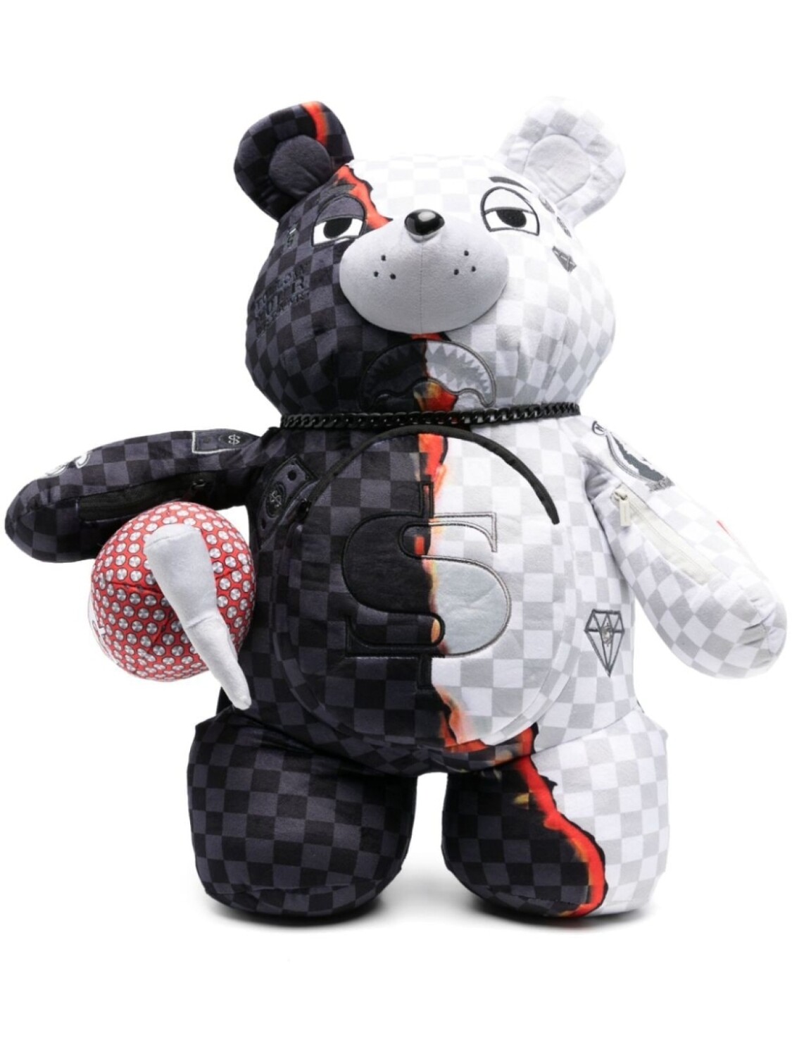 

Рюкзак для малыша-плюшевого мишки Sprayground Kid, черный