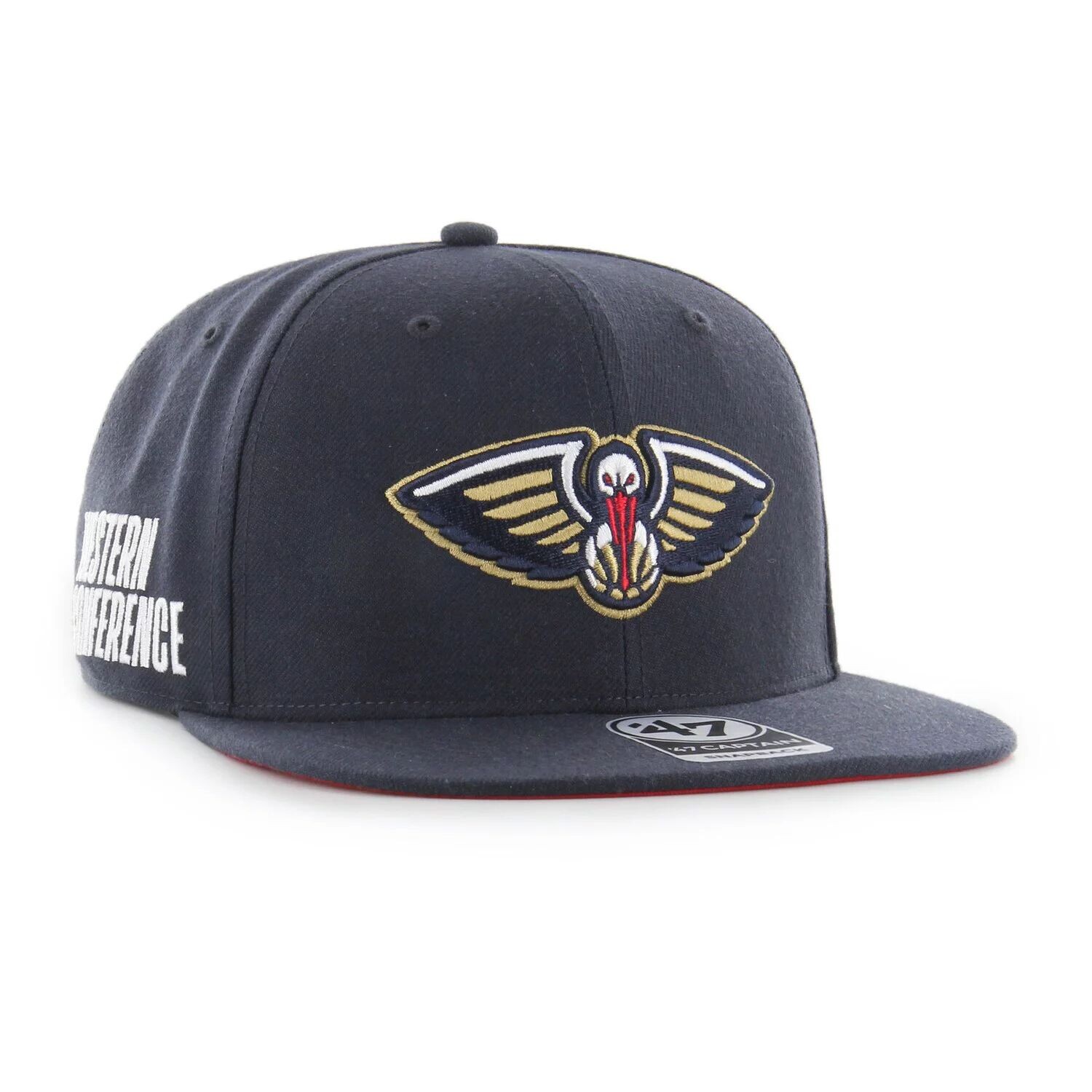 

Мужская темно-синяя кепка New Orleans Pelicans '47 Sure Shot Captain Snapback