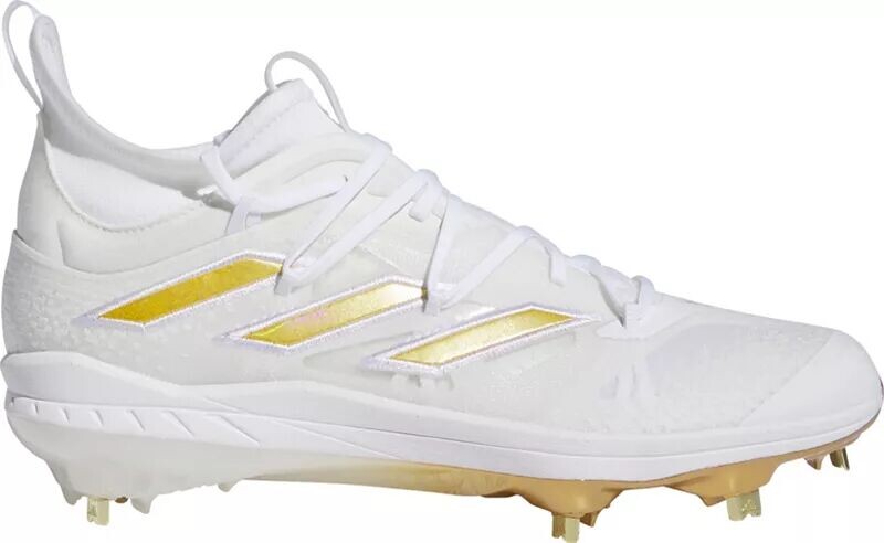 

Мужские бейсбольные бутсы Adidas Adizero Afterburner 9 NWV металлические, белый