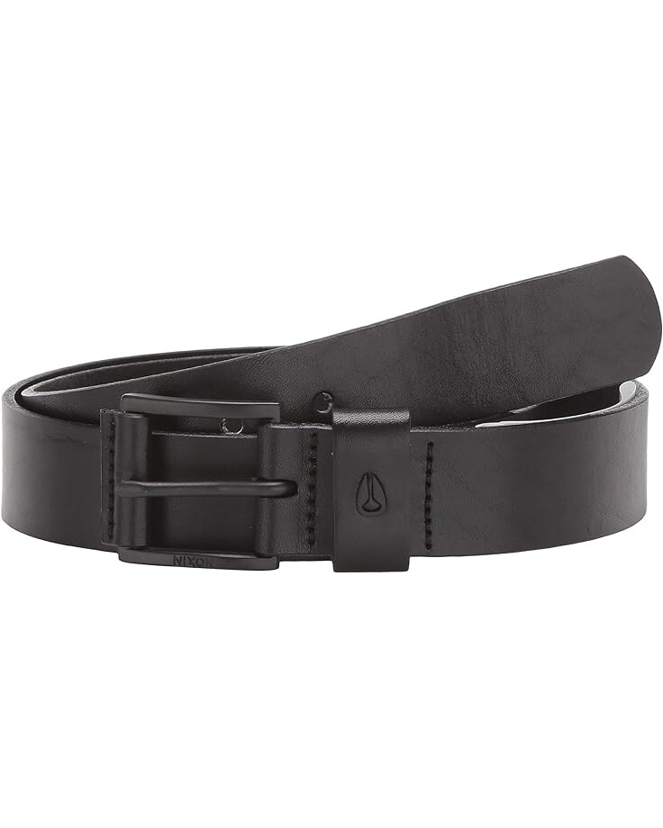 

Ремень Nixon Americana Leather Belt, черный