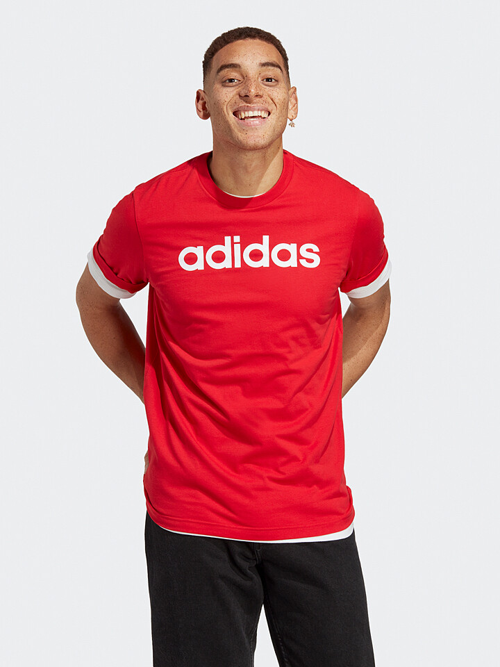 

Футболка adidas, красный