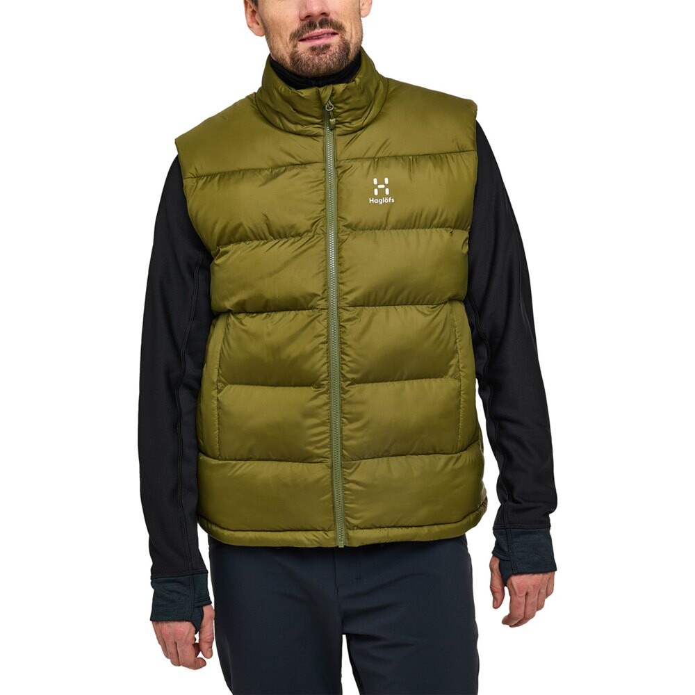 

Жилет Haglöfs Puffy Mimic, зеленый