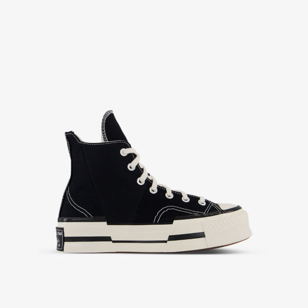 

Высокие кроссовки Chuck 70 Plus из парусины с разделенными вставками Converse, черный