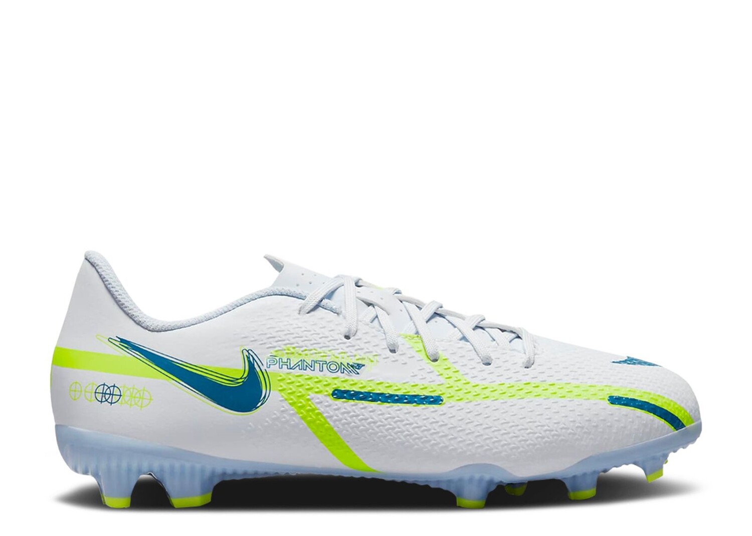 

Кроссовки Nike Phantom Gt2 Academy Mg Gs 'Grey Dark Marina Blue', серый