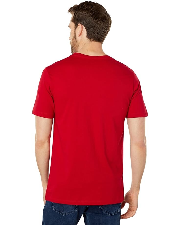 

Футболка U.S. POLO ASSN. Short Sleeve Crew Neck Sheild Graphic Screen Print Tee, цвет Engine Red