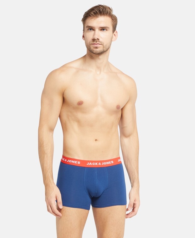 

Шорты-боксеры, 5 шт. Jack & Jones, синий