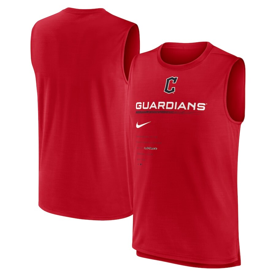 

Майка Nike Cleveland Guardians, красный