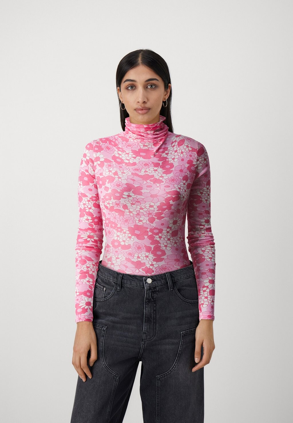 

Рубашка с длинным рукавом MAS American Vintage, цвет pink