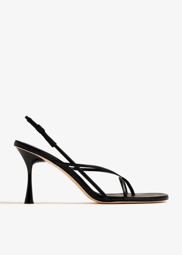 Сандалии Studio Amelia Wishbone 90 Heel, черный