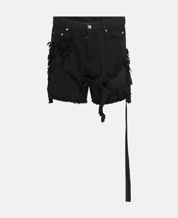 

Джинсовые шорты Rick Owens, черный