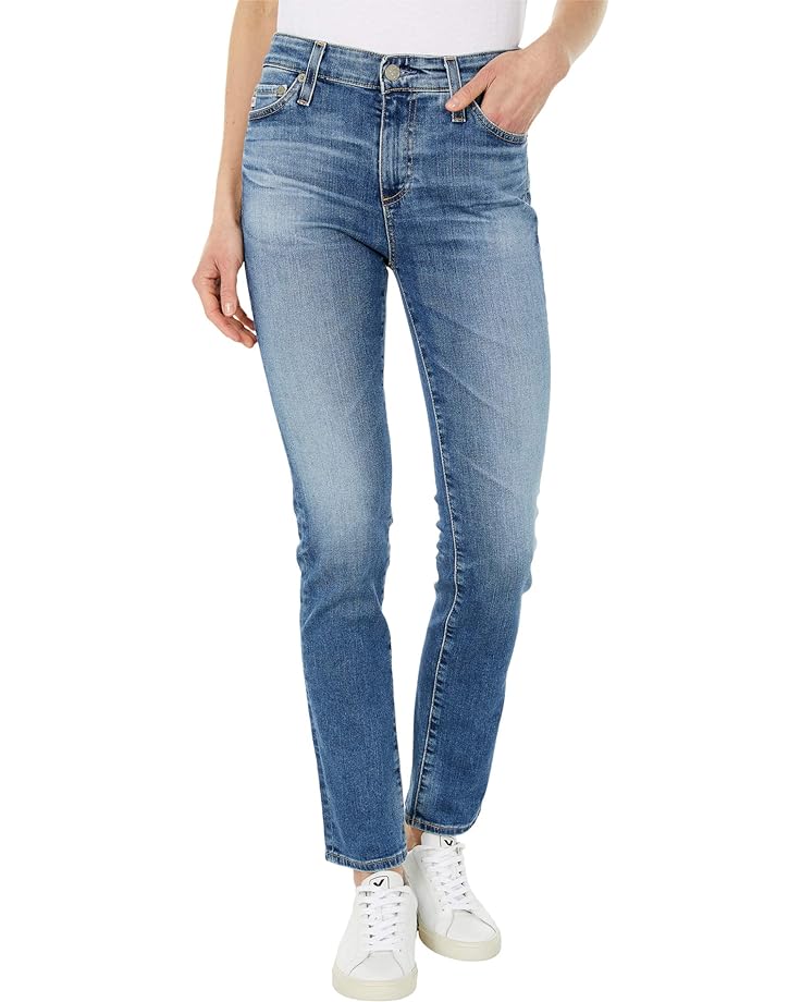 Джинсы AG Jeans Mari High-Rise Slim Straight in 15 Years Shoreline, цвет 15 Years Shoreline