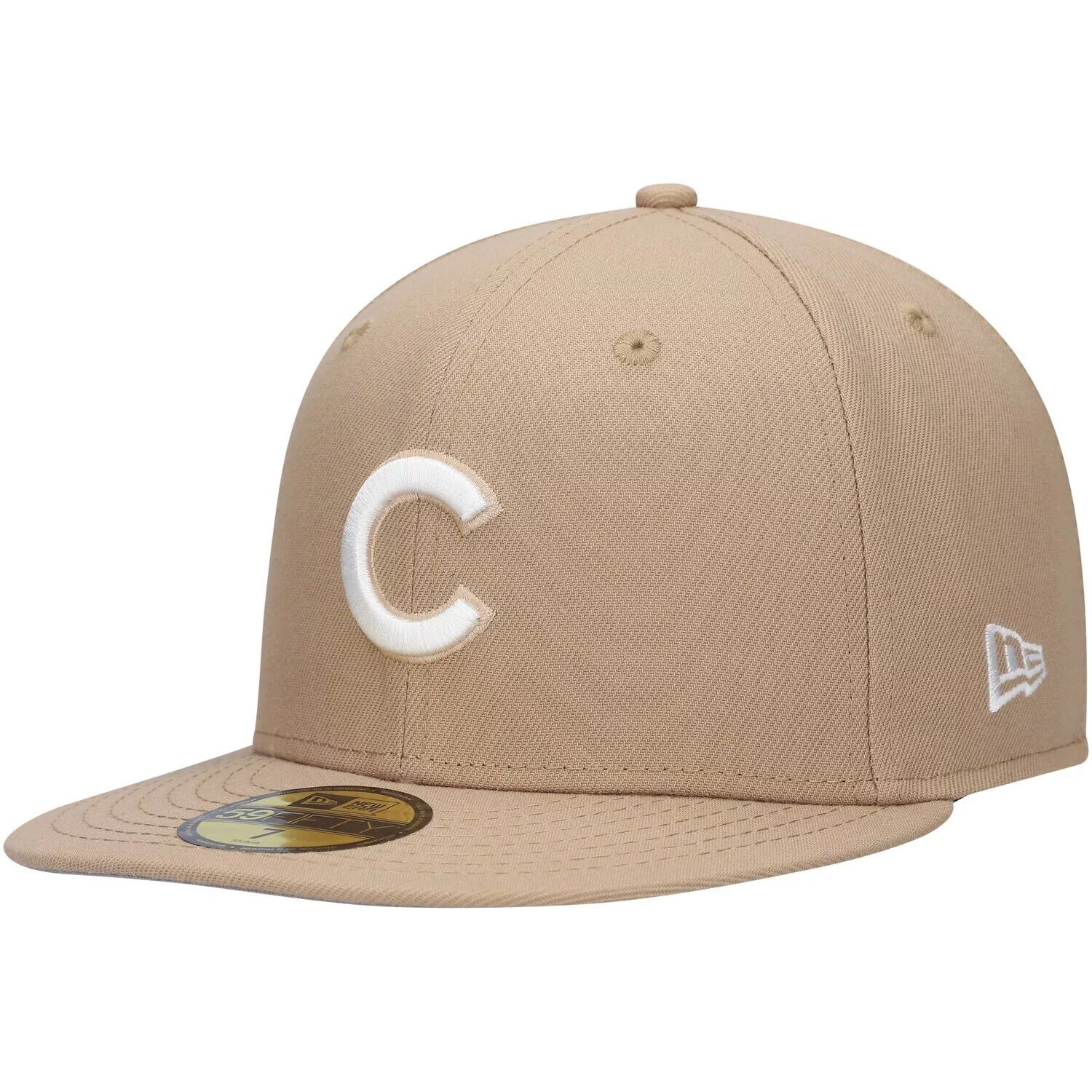 

Мужская приталенная кепка New Era хаки Chicago Cubs 59FIFTY