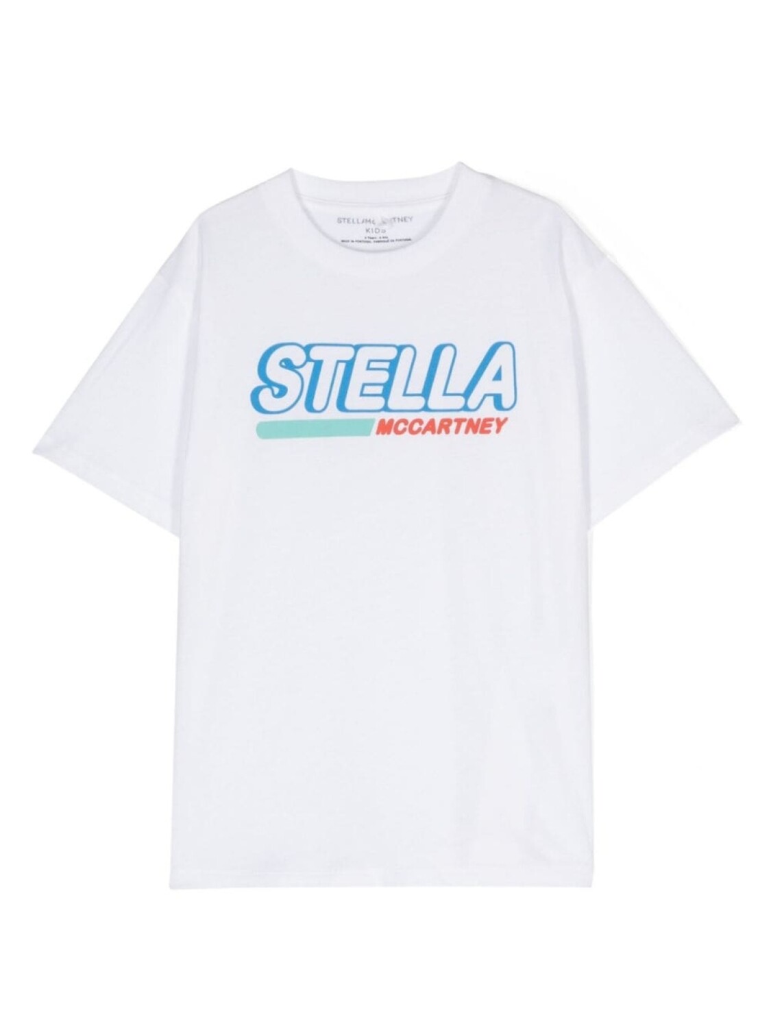 

Stella McCartney Kids футболка с логотипом, белый