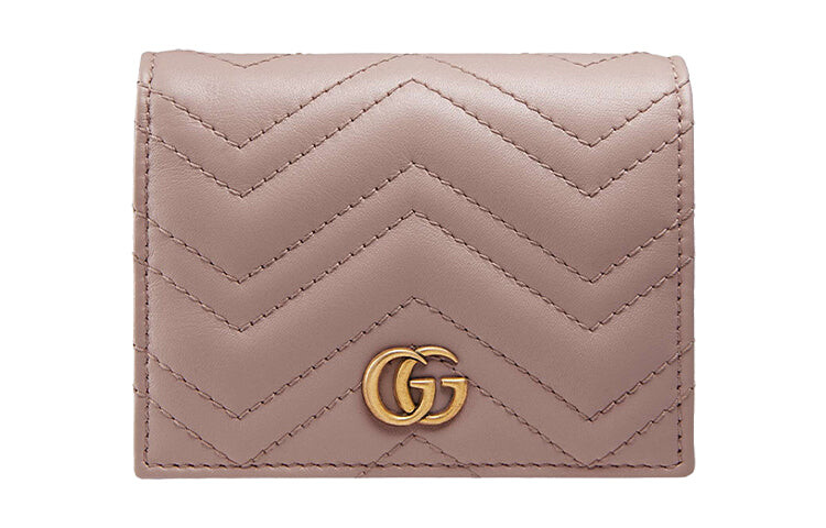 

Бумажник Gucci Marmont GG Matelasse, розовый