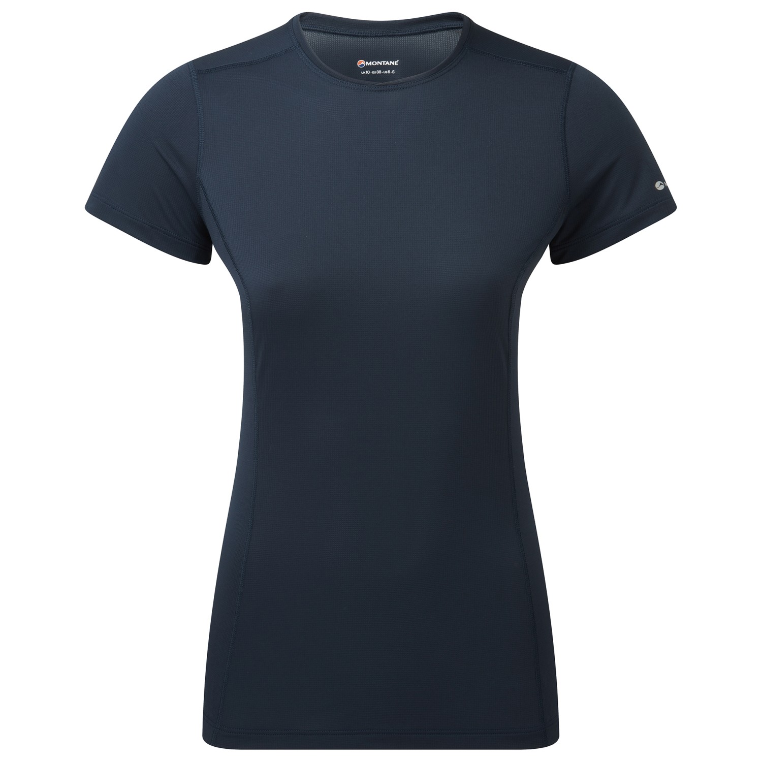 Функциональная рубашка Montane Women's Dart Lite T Shirt, цвет Eclipse Blue