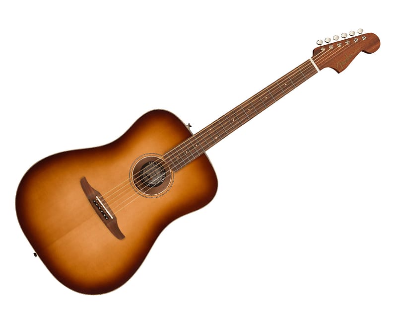 Акустическая гитара Fender Redondo Classic A/E Guitar - Aged Cherry Burst w/ Pau Ferro FB