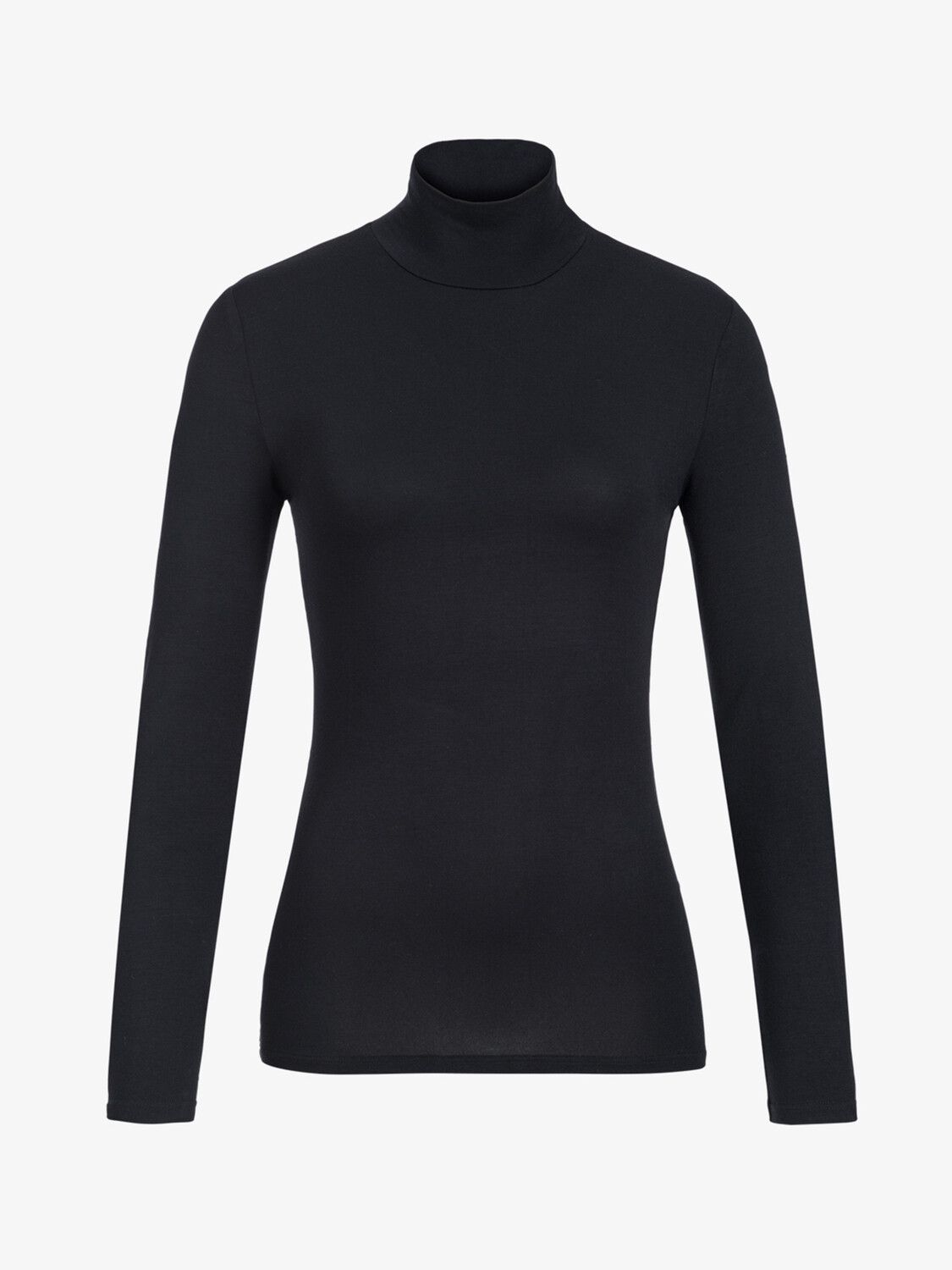 

Рубашка Erlich Textil Rollkragen Langarm REGINA, черный