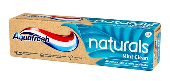 Зубная паста Aquafresh Naturals Mint Clean 75мл, GSK