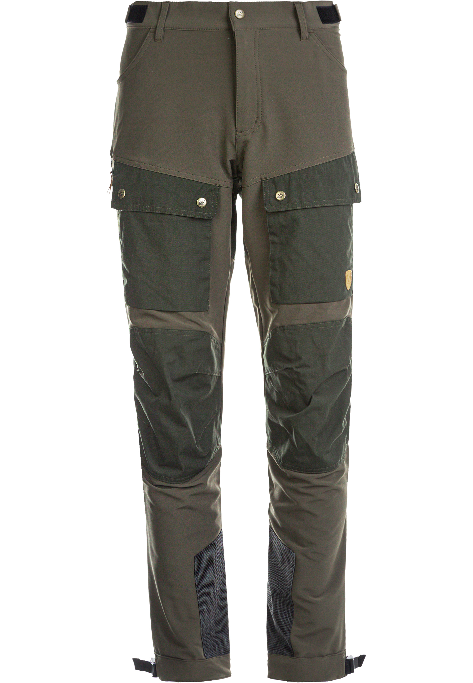 Тканевые брюки Whistler Trekking BEINA M, цвет 3052 Forest Night