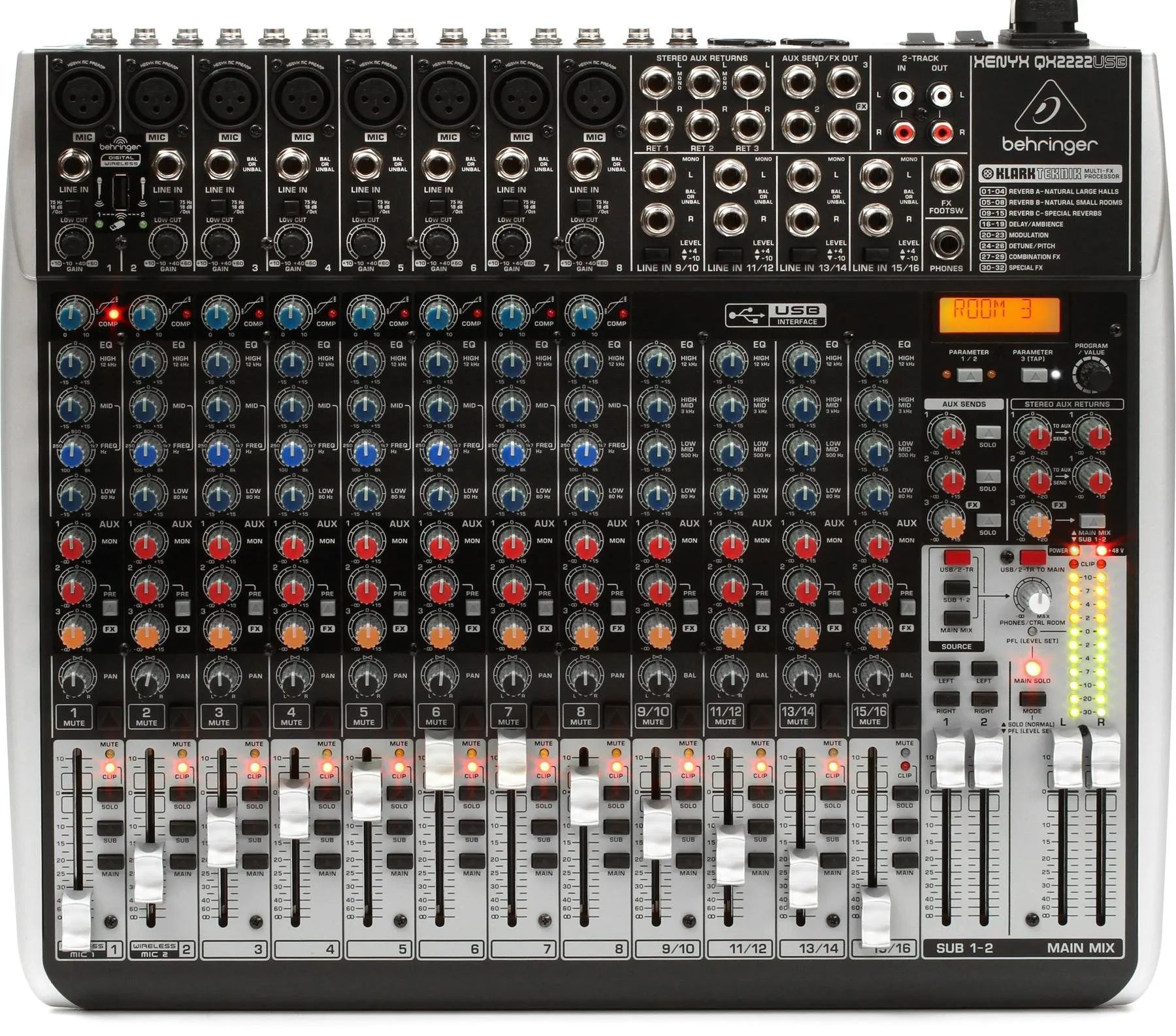 Микшерный пульт xenyx. Behringer qx2222usb. Behringer XENYX qx2222usb. Микшер 2222 Behringer. XENYX qx2442usb.