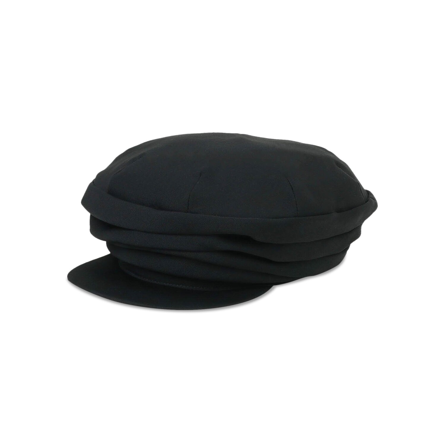 

Yohji Yamamoto Кепка с драпировкой Черная