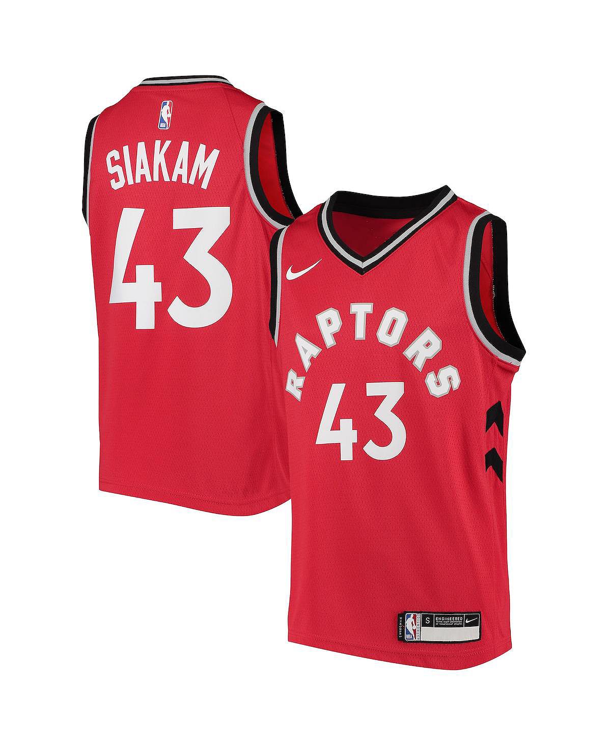 

Красная майка Big Boys Pascal Siakam Toronto Raptors Swingman — Icon Edition Nike