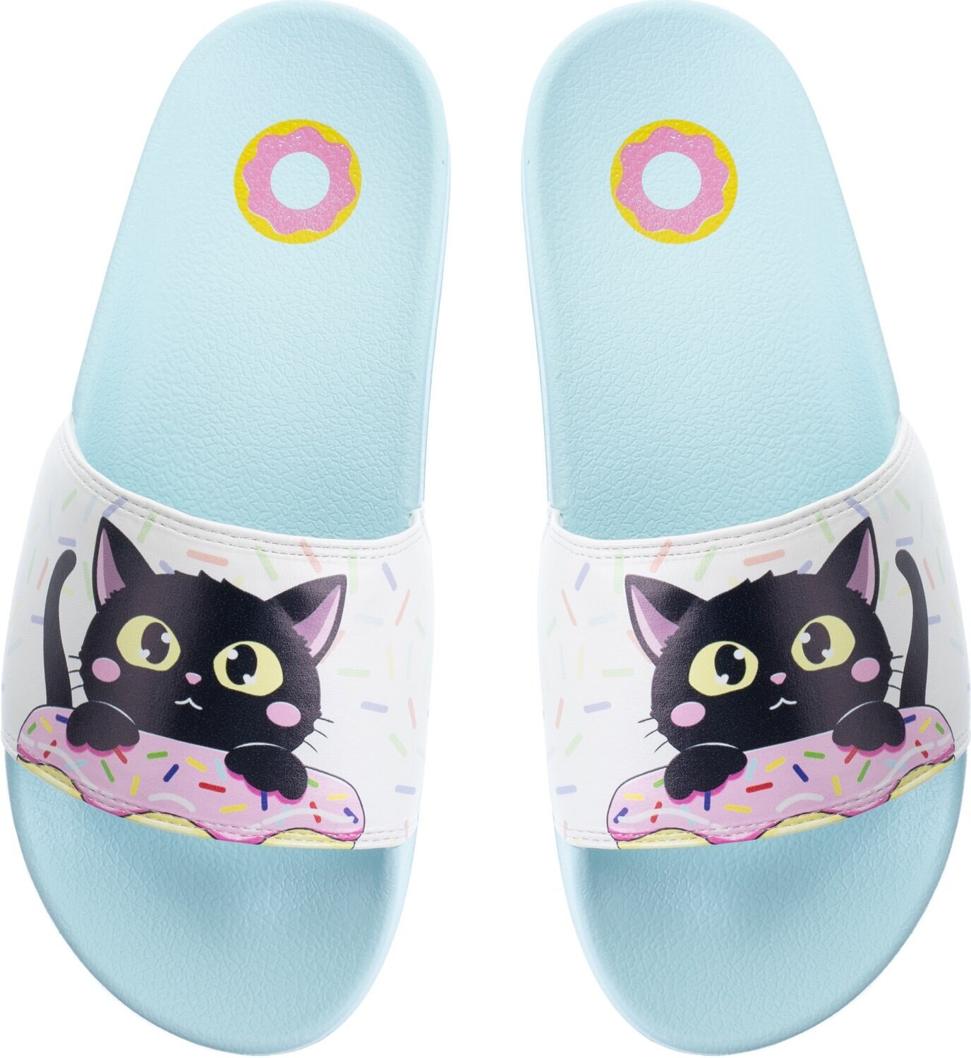 

Мюли Corimori Corimori Badelatschen Katze Erwachsene, Komfort Badeschuhe, Badeschlappen Damen Herren, синий